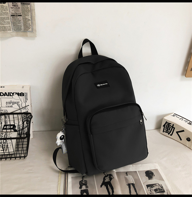 Schoolbag Korean Version Of The Large-capacity Travel Simple Backpack New Fashion Student Backpack display picture 25