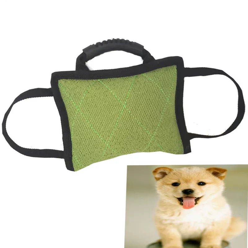 Dog training supplies, pet tear-resistant cloth chewing pillow, target chewing bag, dog toy training bite pillow, hot selling tear-resistant cloth