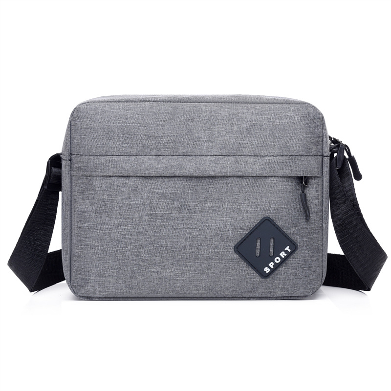 Nuevo bolso de tela Oxford ligero, bolso de hombro simple de moda para hombres, bolso de viaje de negocios, bolso de hombre casual vertical
