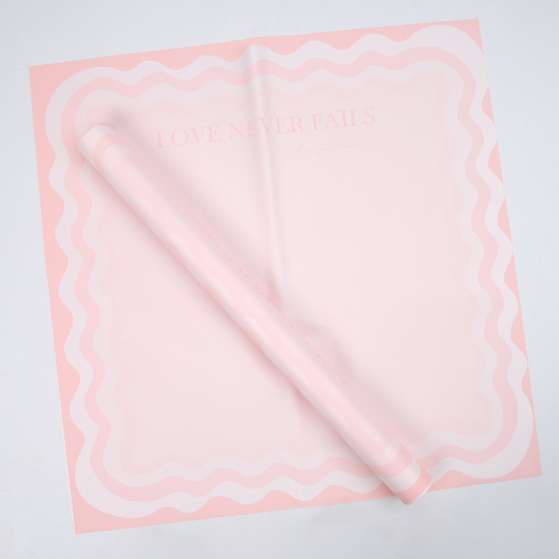 Fábrica de fiestas de flores nuevo día de San Valentín gran amor flor embalaje florista ramo embalaje papel de regalo embalaje