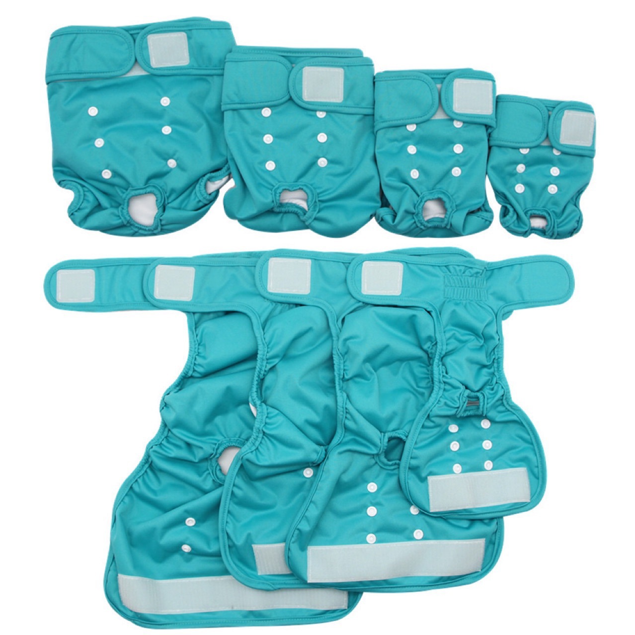 Трусики для собак розовые L