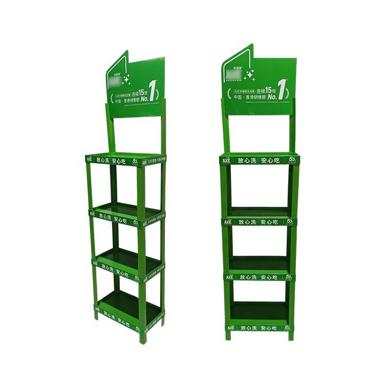 厂家定制便利店塑料陈列架 超市饮料食用油牛奶47*27四层展示货架