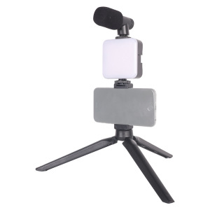 Mini luz de relleno de carga compacta, soporte de disparo para teléfono móvil, luz de relleno de video corto, luz de tofu en vivo selfie