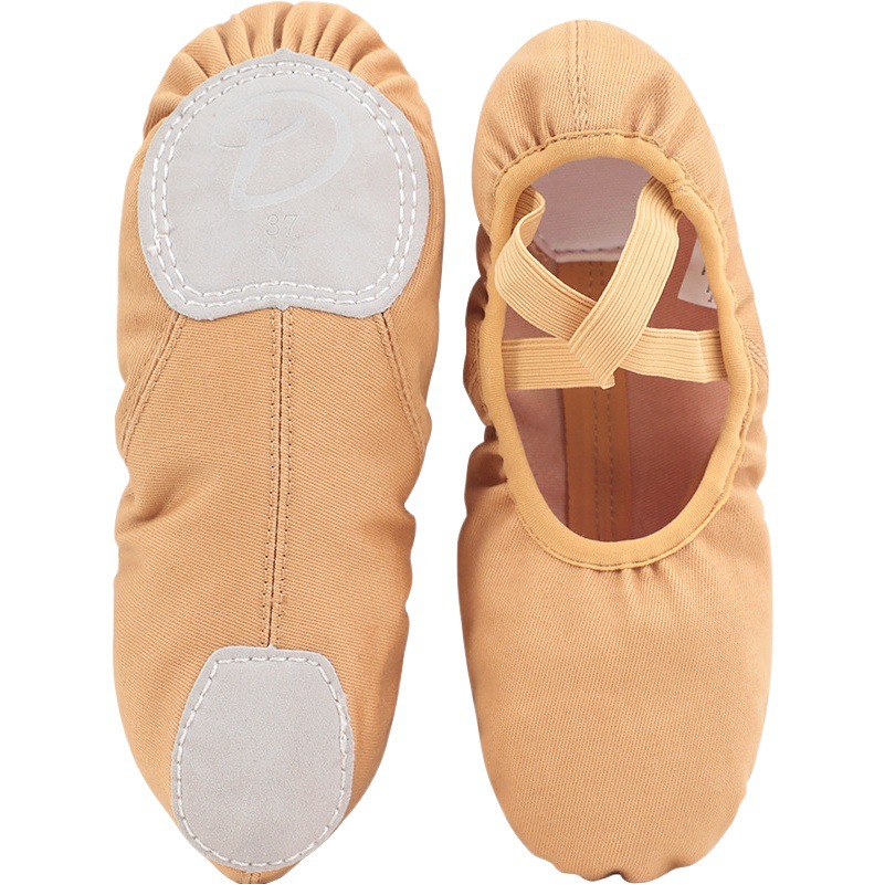 Zapatos de baile para niños de tela elástica completa zapatos de ejercicio de fondo suave para mujer zapatos de yoga para adultos zapatos de garra de gato zapatos de ballet zapatos para el cuerpo
