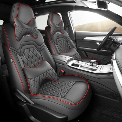 Volkswagen Jetour X70Plus Special Car Modelə uyğun (Original) oturacaq örtükləri - starlight-black-five-seater-full-coverage-luxury-edition-specifically-for-jietu-x70-plus-please-specify-year-and-configuration-in-order-notes
