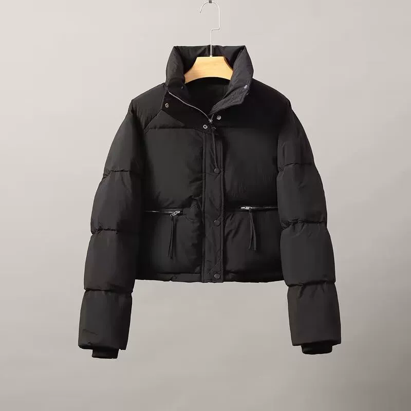 Short winter down jacket, 2023, increased thickness, plus size, Korean style