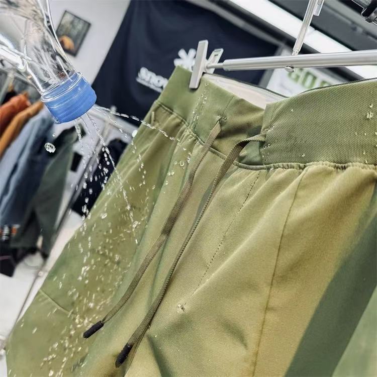 Lulu Sports Shorts Men's Spring and Summer Lightweight Quick-Drying Breathable Outdoor Golf Loose Casual Work Clothing Pants