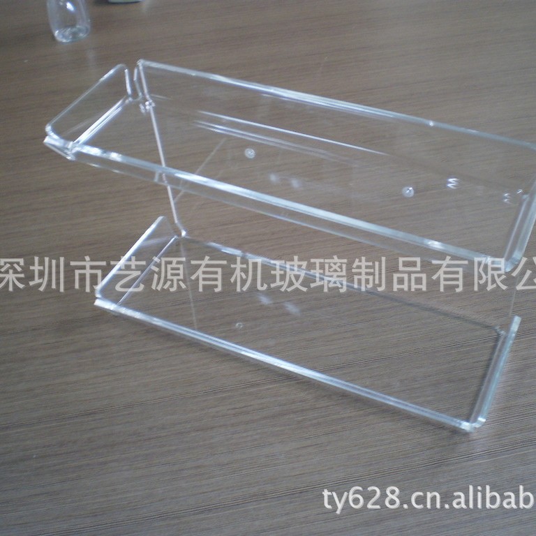 深圳厂家生产亚克力展示架 透明有机玻璃托盘 商超酒店家居礼品