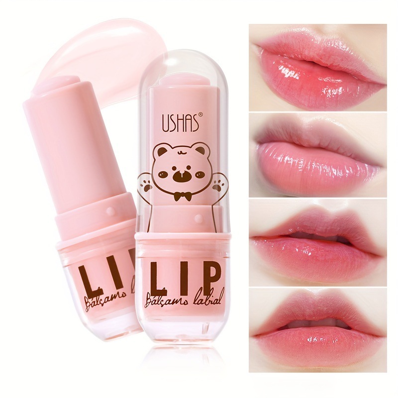 USHAS Europa y América Punto transfronterizo brillo de labios bálsamo labial hidratante y nutritivo bálsamo labial brillante e hidratante LS168