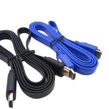 特价批发扁平hdmi线高清线hdmi1.4扁线支持3D1080p电视连接线厂家