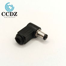 DC���^ 90�ȏ��^ 5.5*2.1MM DC�Դ���^�Ӿ��M�b5.5*2.5MM ����ʽ