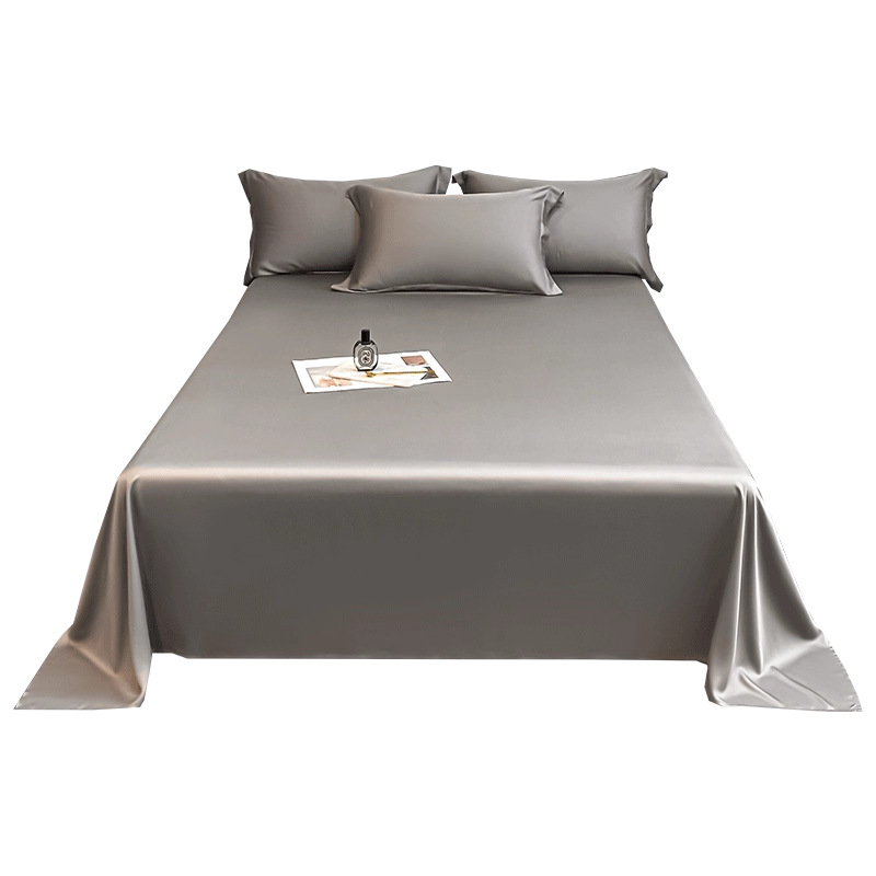 Sábanas de algodón de alta gama de Xinjiang de lana larga una sola pieza de algodón puro 100 satin de algodón único doble engrosado set de colcha de tres piezas