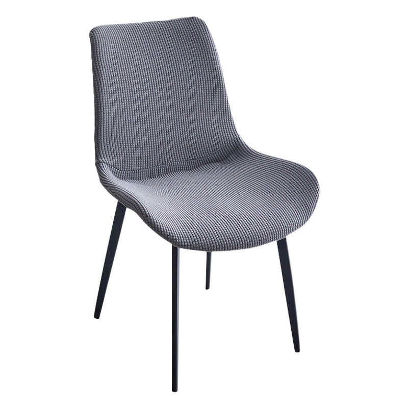 2025 nueva funda para silla de comedor en forma de barco, funda para silla elástica a cuadros de piña elástica gruesa simple, universal para todas las estaciones