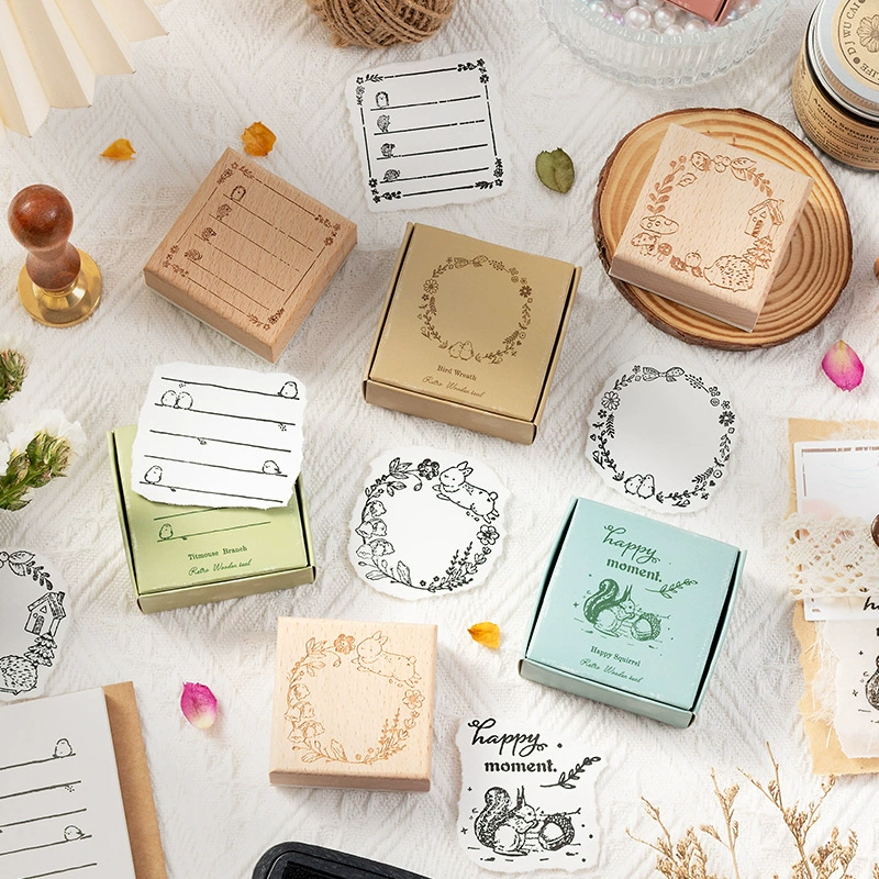 Оригинальная серия легких ретро-ручных печатей