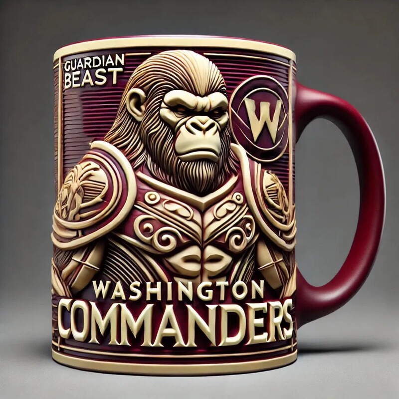 跨境新品NFL Guardian Beast 3D Mug NFL守护兽3D马克杯咖啡杯|undefined
