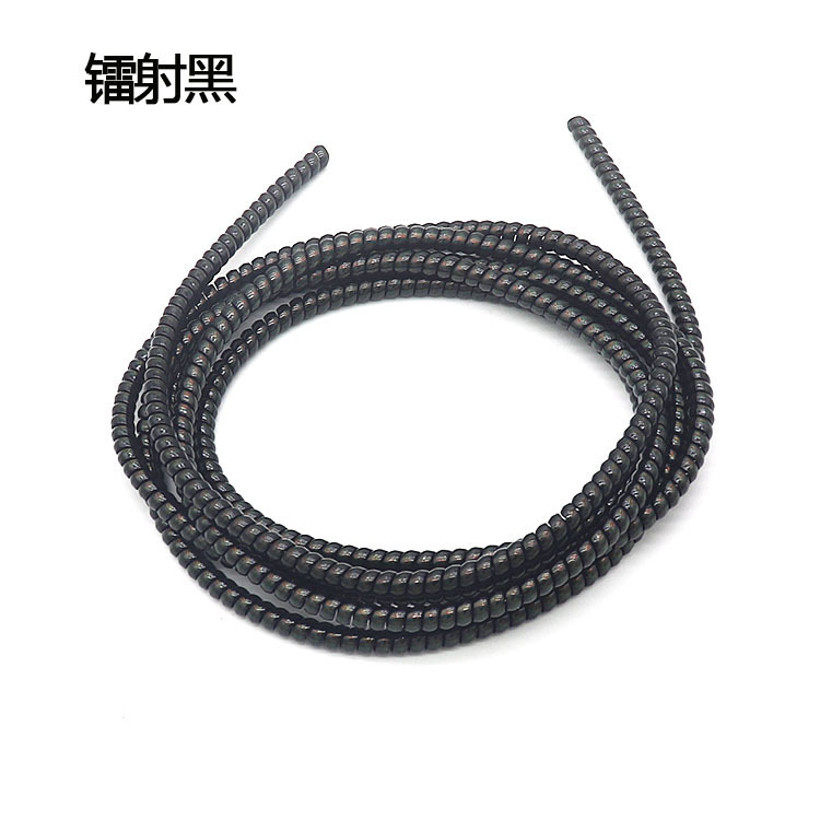 Nuevo láser 1,4 m cable de datos cable de protección de la cuerda manga protectora de datos bobinado primavera cuerda línea de protección fabricante ventas