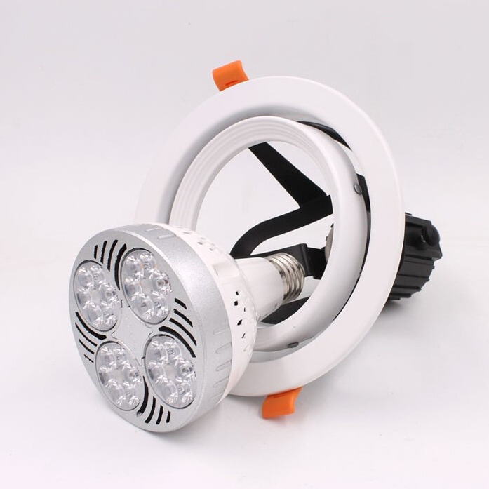 P30 Large Swing Light Stand Embedded Downlight Small Swing Opening 125 Light Housing 145 Embedded Par30 Housing