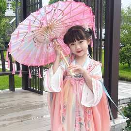 批发古风流苏伞女儿童油纸伞中国风汉服道具拍摄演出舞蹈旗袍新中