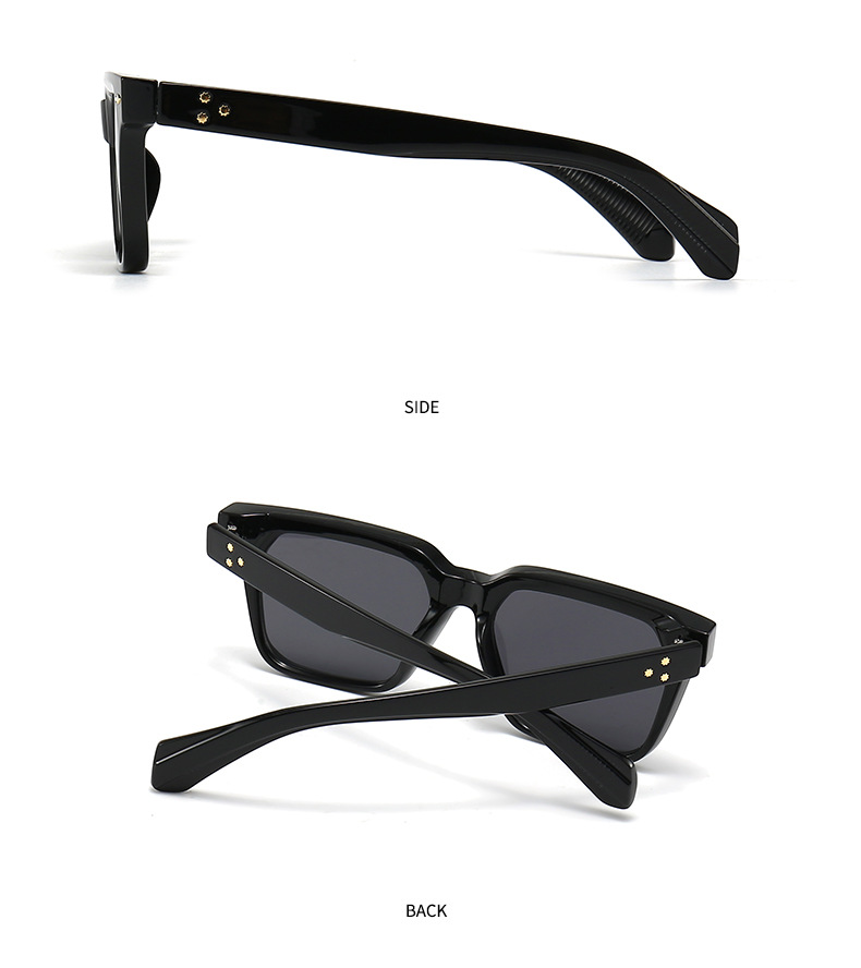 Nouvelles lunettes de soleil carrées papillon pour hommes, défilé de mode européen et américain, lunettes de soleil à la mode, lunettes de soleil transfrontalières 3407_voghion.com