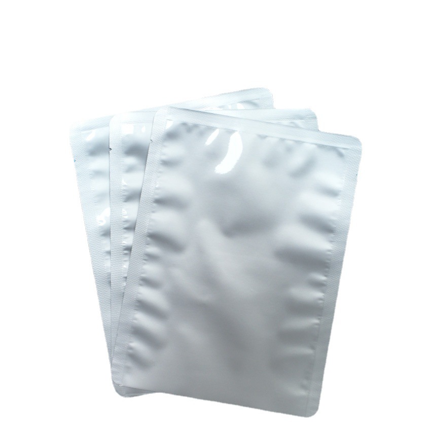 铝箔自立自封袋烧烤打包袋烤肉袋彩色铝箔三边封真空袋纯铝自封袋