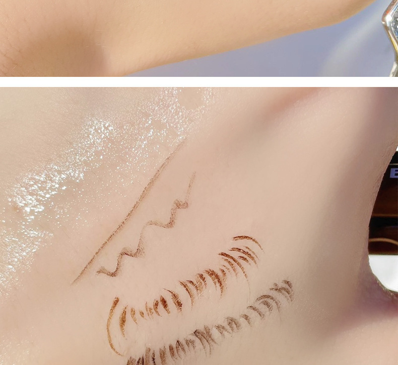 Wholesale of sweet mint Fine eyeliner Pen, waterproof, sweat-proof, long-lasting and non-staining brown liquid eyeliner pen undefined