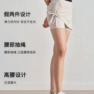 ✅ Huanpan Clothing Spring/Summer New Sports Short Skirt Pleated Yoga Skirt Outdoor Running Trendy Sports Style Tennis Skirt