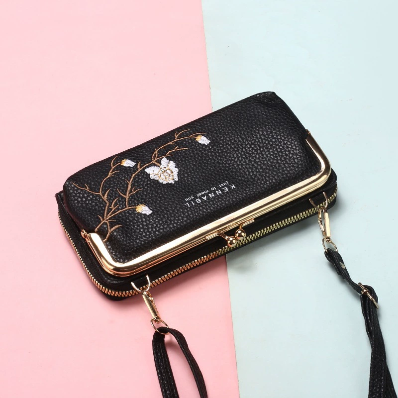 Wallet, small small bag, shoulder bag, touch screen
