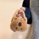 Little Red Book's Same Style Capibala Plush Headphone Bag Coin Purse Accessories Pendant Mini Portable Storage Coin Purse