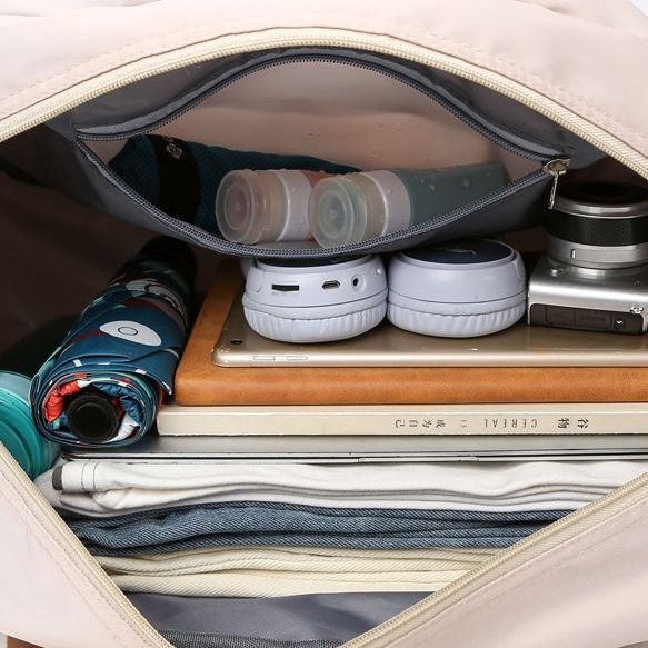 Bolsa de viaje de corta distancia bolsa de almacenamiento de viaje de gran capacidad para mujeres bolsa de equipaje crossbody Portátil Bolsa de fitness deportivo ligero