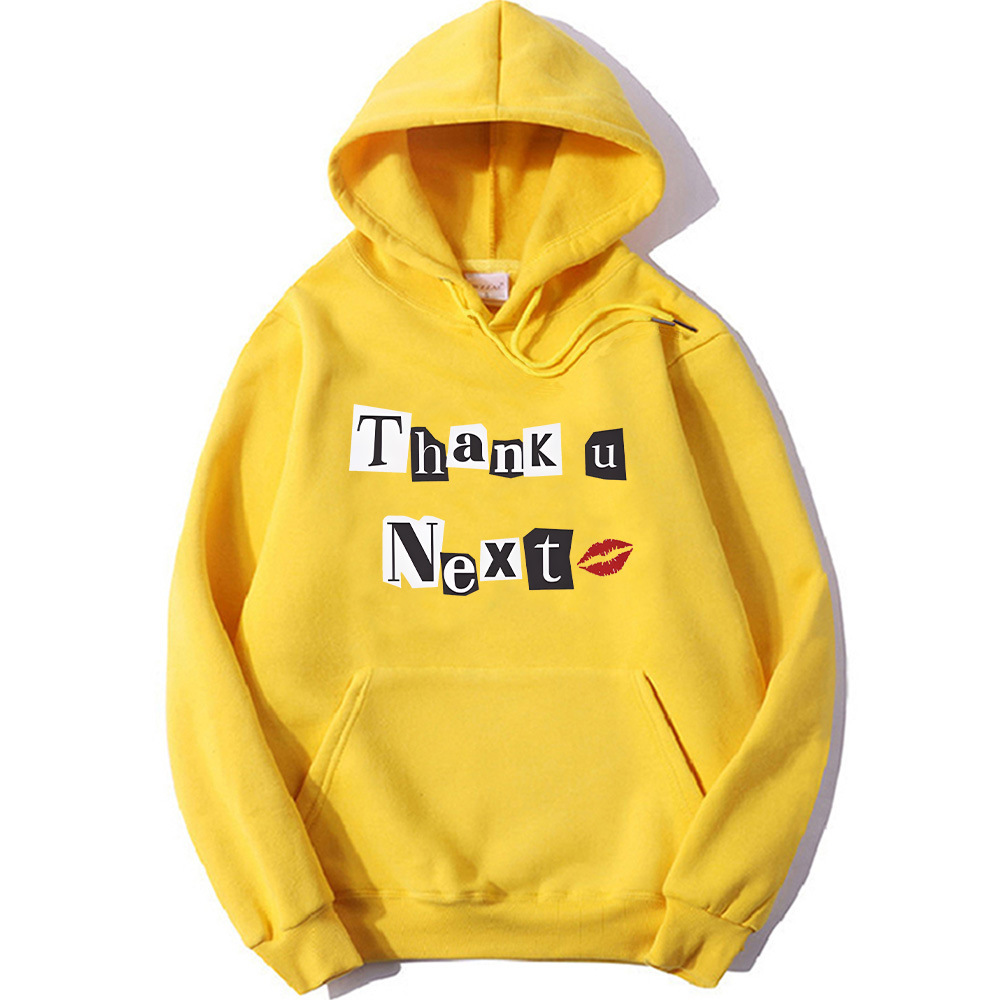 Ariana Grande Hooded para Autumn/Winter Gothic Comfortable Sw