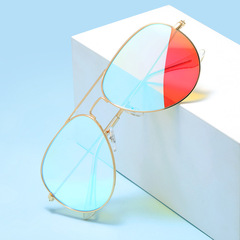 新款紅綠色盲色弱眼鏡不鏽鋼金屬眼鏡框看圖辨色專用色盲眼鏡