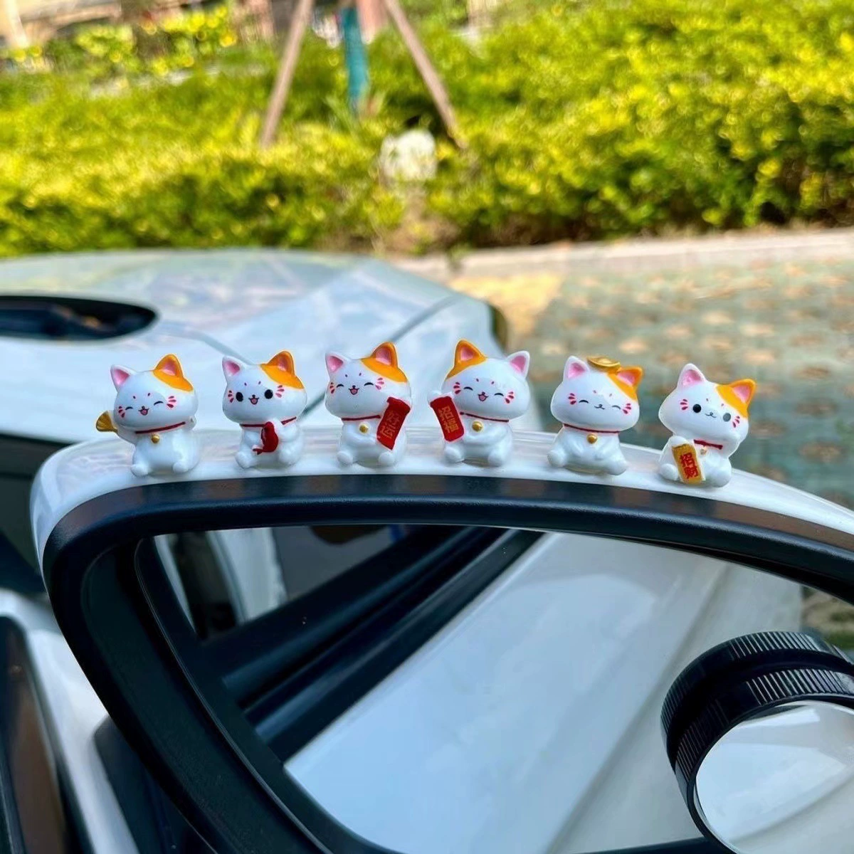 Автомобильный кот милый украшение центральная консоль украшение автомобиля электрический автомобиль украшения украшения новый украшение
