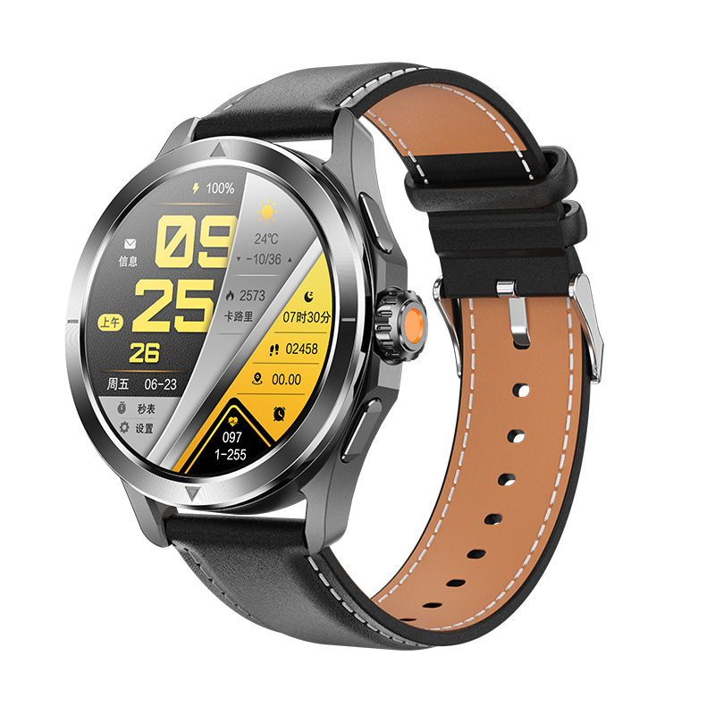 Reloj inteligente S4 Ultra con Bluetooth, detección de frecuencia cardíaca, presión arterial, oxígeno en sangre y temperatura corporal. Reloj multifunción._voghion.com