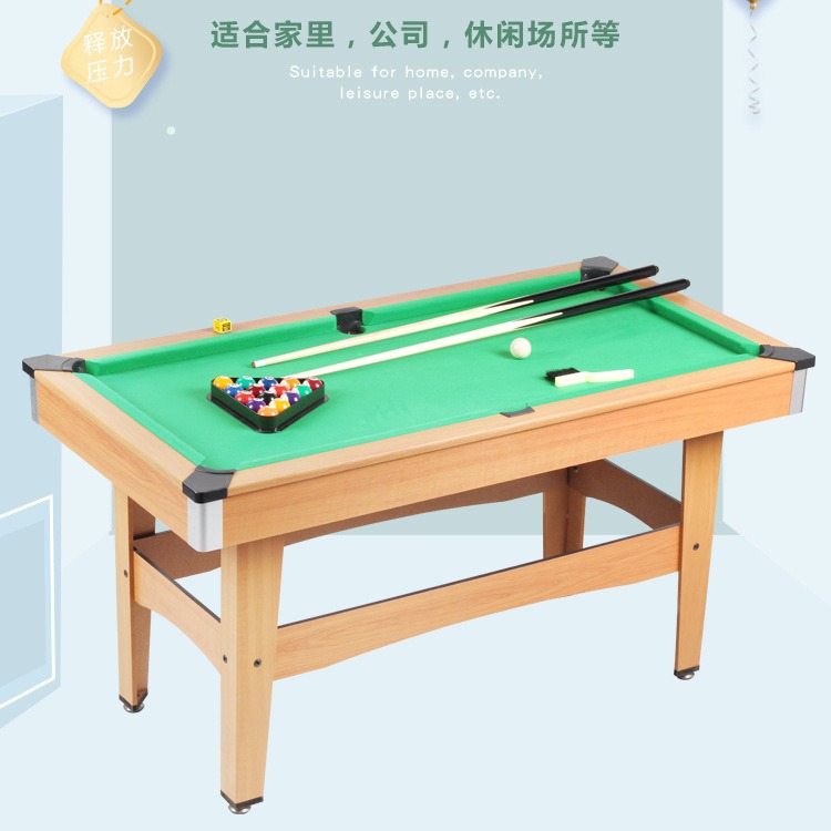 皇冠台球桌儿童桌球台美式台球1米2斯诺克批发一件代发儿童专用