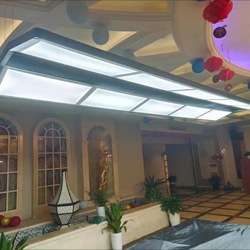 亚克力乳白磨砂扩散匀透光led吊顶电梯灯罩灯箱散光片塑料板