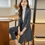 新款秋冬气质中长款西服
