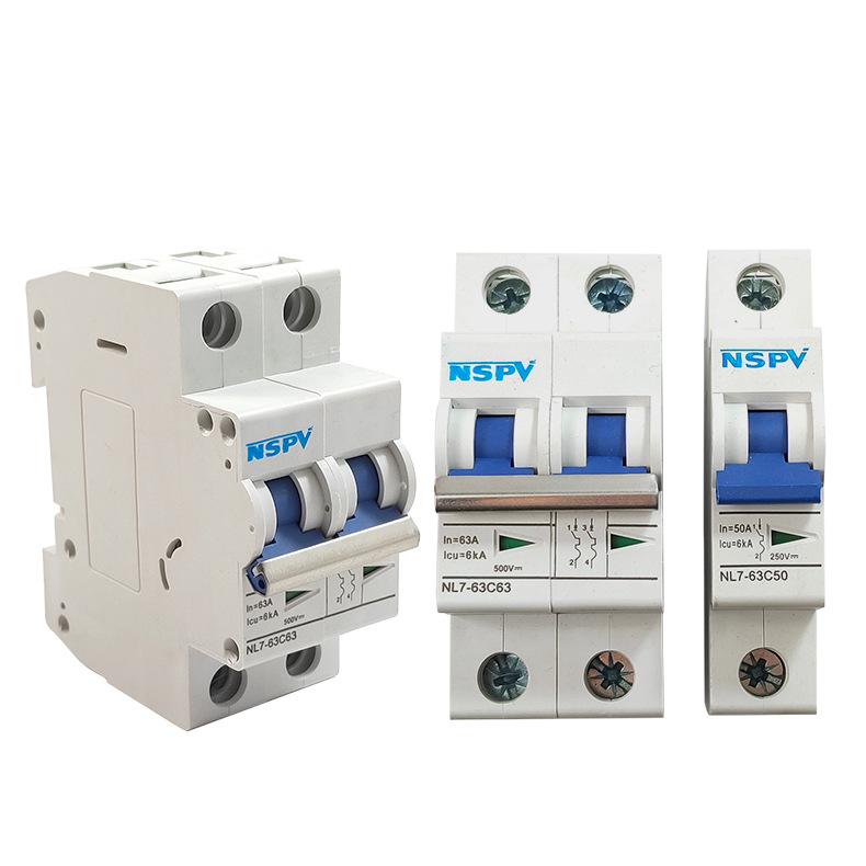 太阳能光伏直流断路器1p2p3p4p过载短路微型断路器空气开关保护器