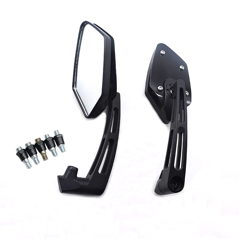 Cross-Border Best-Selling Item: Electric Vehicle Rearview Mirror, Scooter Reflector, Motorcycle Modified Reversing Mirror with 5 Screws