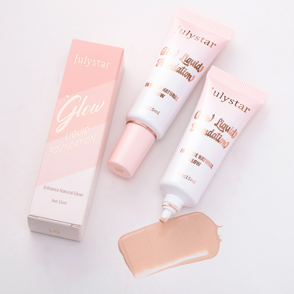 Julystar Facial Concealer Bestseller High-Gloss Pearlescent Foundation, Natural and Long-lasting brightening and moisturizing Foundation wholesale undefined
