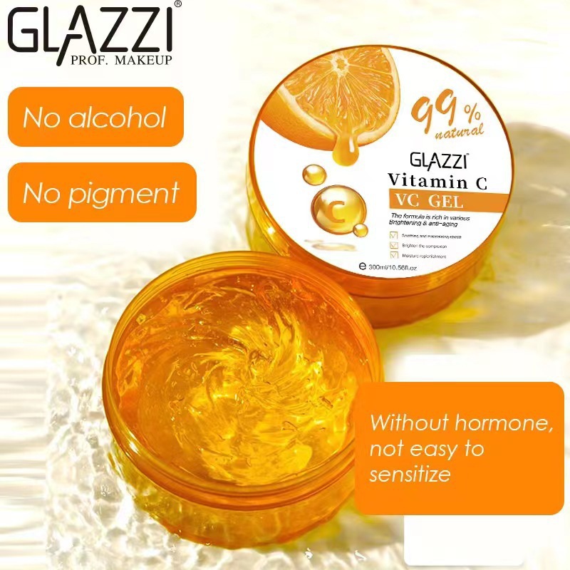 Aloe Vera gel aloe gel 98 en stock productos para el cuidado de la piel crema hidratante máscara facial masculina femenina 300g al por mayor