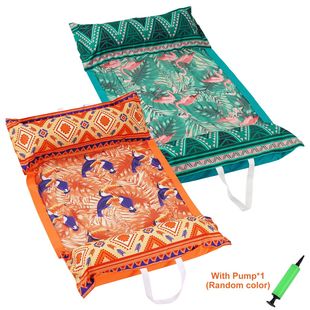 New Fabric Outdoor Inflatable Hammock Thickened Fabric Hammock Foldable Space-Saving Portable Hammock