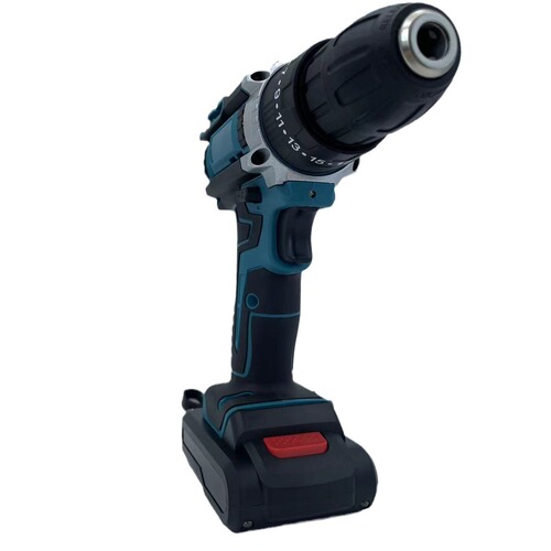 Cross-border rechargeable lithium electric drill pistol drill power tool household electric screwdriver multi-function impact drill