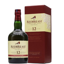 知更鸟Redbreast罗缤之舞12年熟成单一壶式蒸馏爱尔兰威士忌洋酒