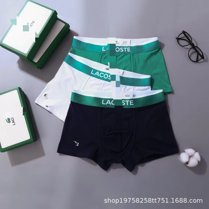 Cross-Border Lac Fashion Cotton Crocodile Boxed Boxer Briefs Cotton Men's Casual and Comfortable Boxer Briefs Boxers Cross-Border Lac Fashion Cotton Crocodile Boxed Boxer Briefs Cotton Men's Casual and Comfortable Boxer Briefs Boxers