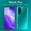 Rino6Pro cross -border e -commerce mobile phone Wish shrimp skin Lazada foreign trade hot model high -definition Android smart machine spot