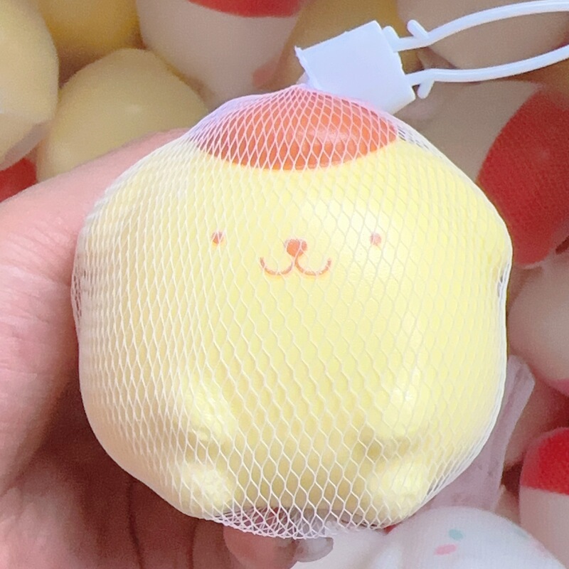 本物のメッシュバッグサンリオピンチ減圧小さなおもちゃスローリバウンドアニメアーティファクト人形卸売漫画装飾品|undefined