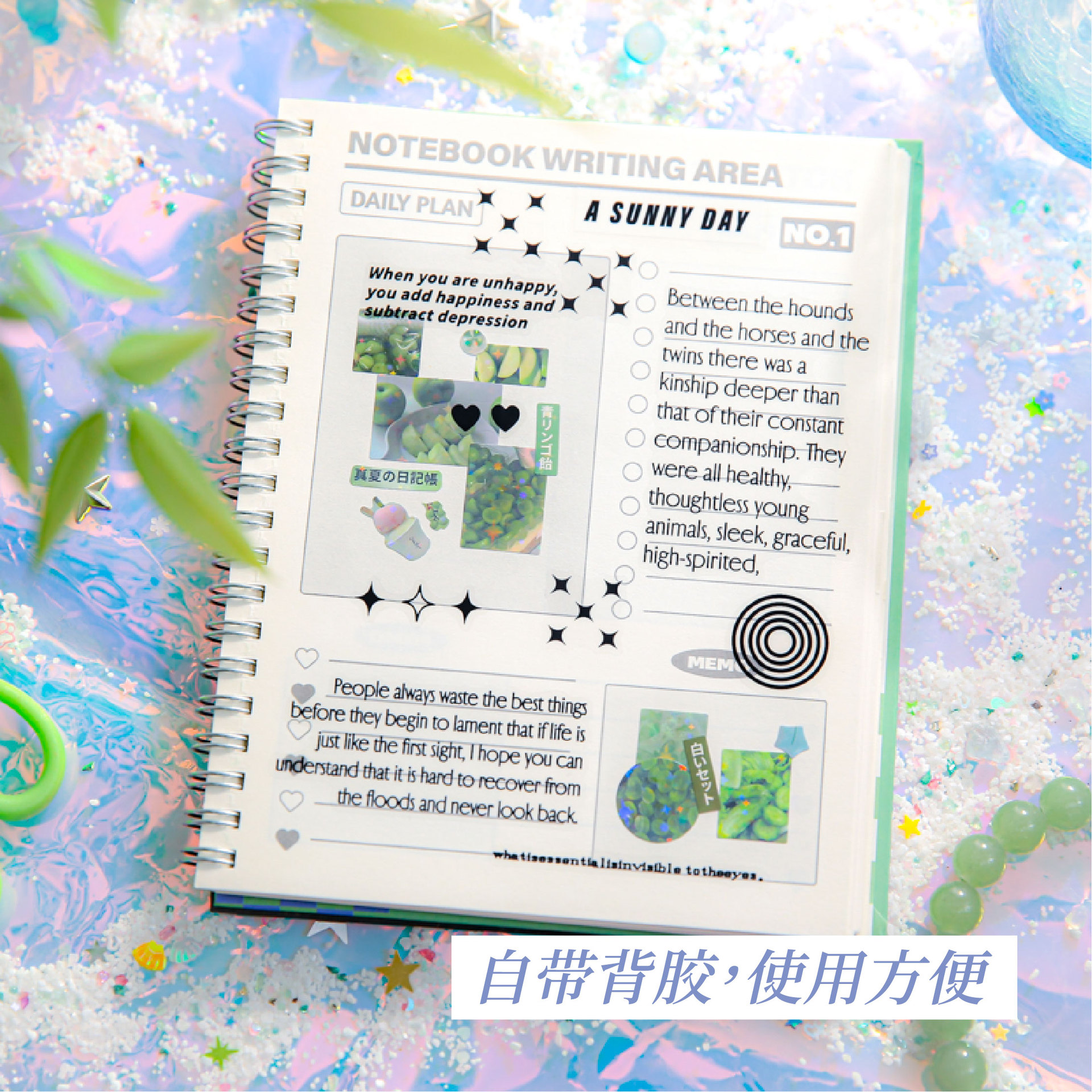 Mr. Paper Star Flash Film Pegatinas Dream Core Old Events Series Etiqueta engomada de película Gucha de estilo antiguo japonés