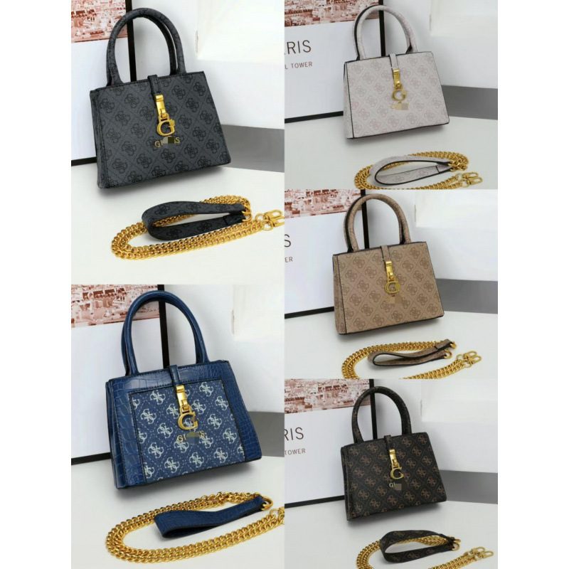 Foreign Trade 2024 New European and American Casual Hanging G Printed Pure Black Small Tote Bag Crossbody Shoulder Handbag Foreign Trade 2024 New European and American Casual Hanging G Printed Pure Black Small Tote Bag Crossbody Shoulder Handbag