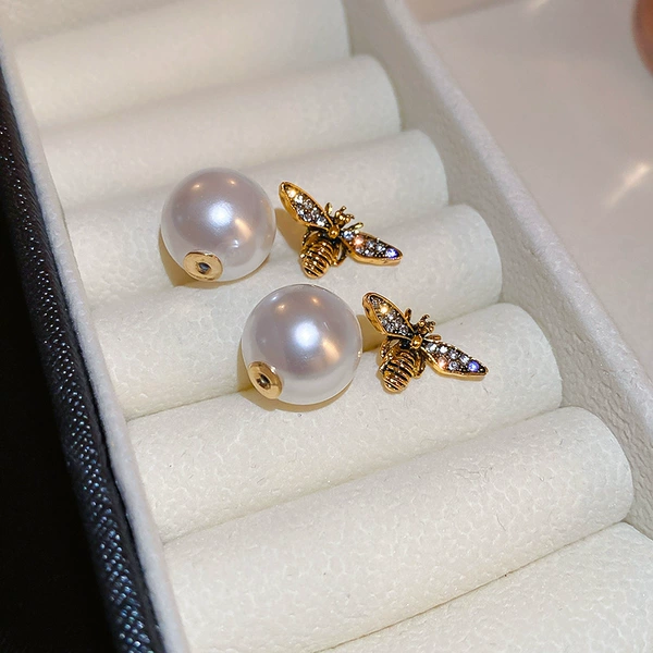 58#Silver Needle-Gold-Bee