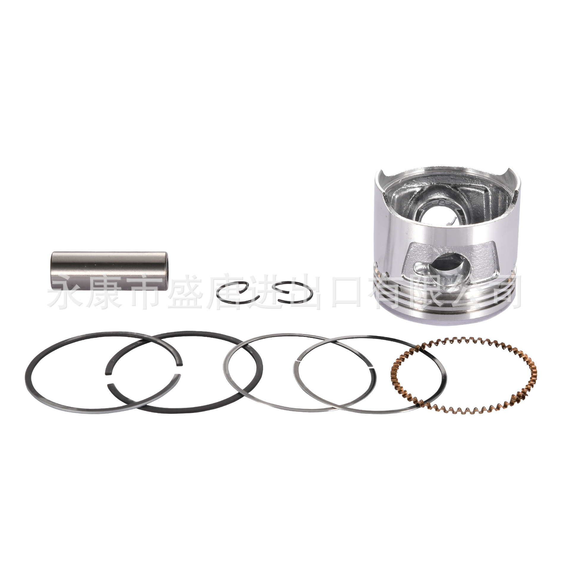 GOOFIT 47mm piston ring kit adapted to 70cc horizontal engine 70cc XR70 CRF70 CT70